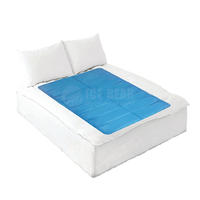 Blue cooling sleeping mat