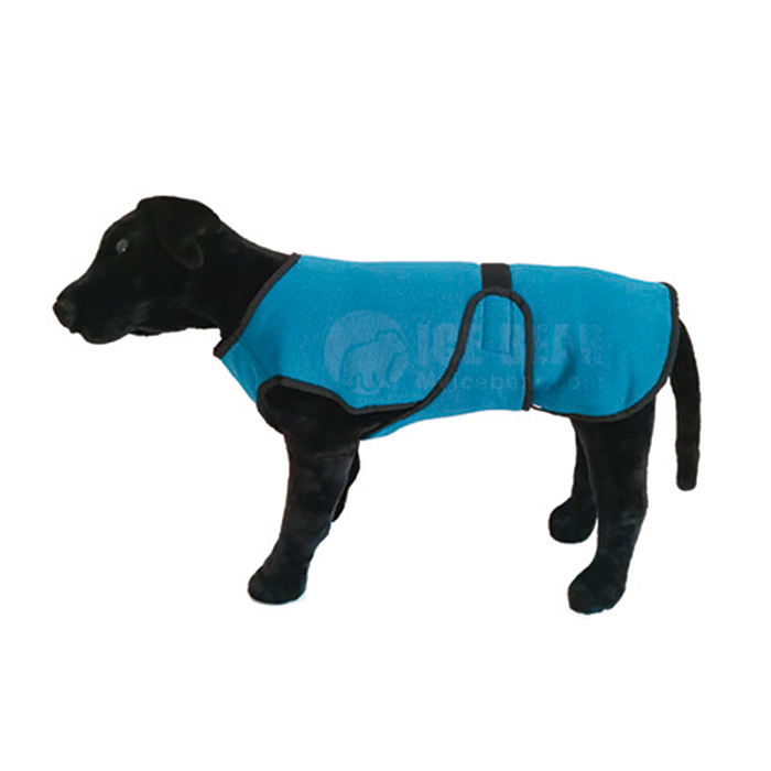 Double Layers Light Blue Dog Cooling Coat