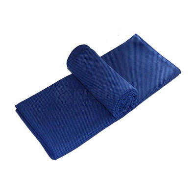 Dark Blue Sports Ice Towel