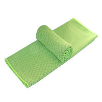 Flouresent Green Cold Towel